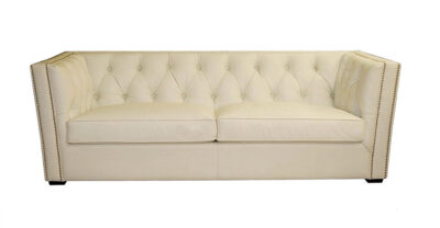 Sophia Tufted Leather Sofa