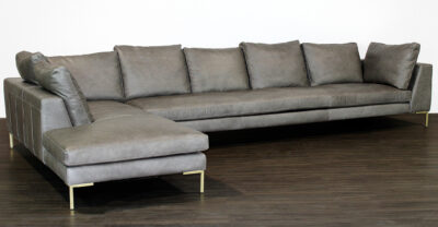 Brando Leather Sectional