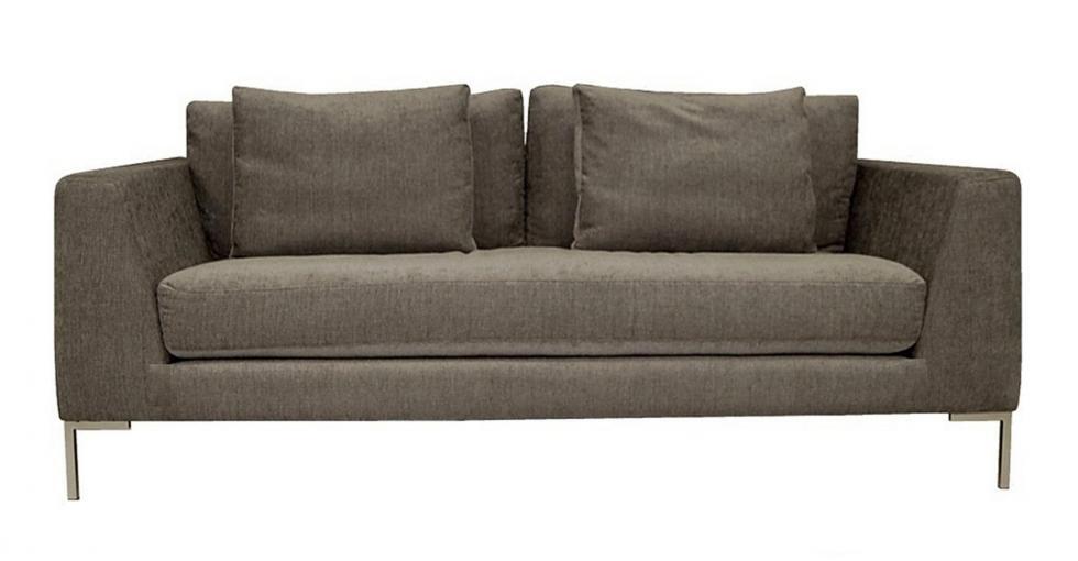Grey Italia Fabric Sofa