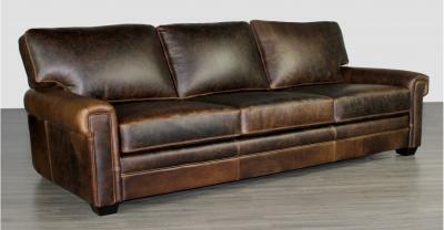 Rawhide Leather Sofa