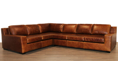 Axel Leather Sectional