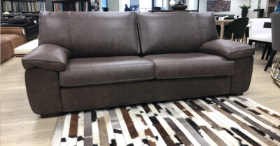 Charles Leather Sofa
